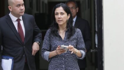 NADINE HEREDIA EX PRIMERA DAMA FUNCIONARIA DE LA FAO REGRESO A LIMA