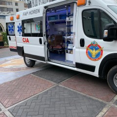 FAP: AMBULANCIAS DE GUERRA YA ESTÁN DISPONIBLES A NIVEL NACIONAL Y LAS 24 HORAS: