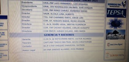 JUNTA DIRECTIVA 2020