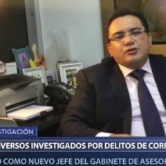Abogadito investigado por  corrupción es Asesor del Mininter y Ministro dice que tiene 5 Maestrías y un Juicio ganado.