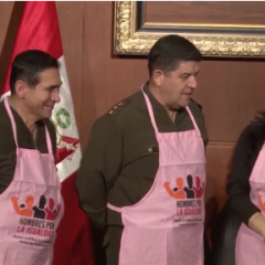 PRÓXIMO COMANDANTE GENERAL DEL EJERCITO VIOLÓ SU PROPIA NORMATIVIDAD AL PONERSE EL MANDIL ROSADO COMO PARTE DEL UNIFORME DE LA PATRIA: