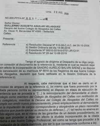 oficio vale 1