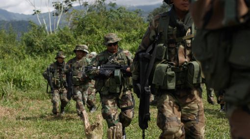 PICHARI, JUNIO 12 DEL 2009 FUERTE VRAE GENERAL MONCADA, JEFE DEL FUERTE PICHARI MANIOBRAS DE MARINOS EN EMBOSCADA,TIRO Y LANZA COHETES EN EL FUERTE 42 LITERATRURA SUBVERSIVA ENCAUTADA EN LOS OPERATIVOS CONTRA LOS REMANENTES SUBVERSIVOS EN EL VRAE LOS DIAS 09 AL 11 DE JUNIO