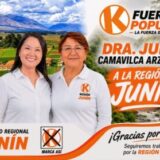 DOCTORA JULIA CAMAVILCA FAVORITA A GANAR GOBERNACIÓN DE JUNÍN POR EL PARTIDO DE KEIKO FUJIMORI: